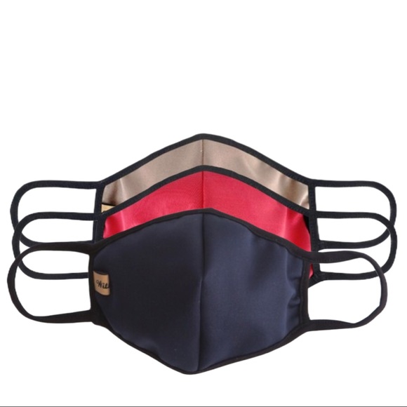 lovenushuz Accessories New Filter Pocket Coral Cotton Lined Face